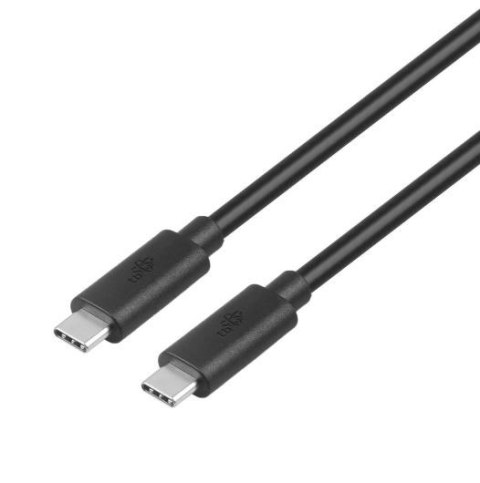 TB Kabel USB C-USB C 1m 100W 5Gbps USB 3.1 czarny TB Kabel USB C-USB C 1m 100W 5Gbps USB 3.1 czarny