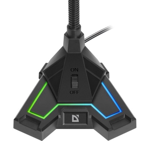 Defender Mikrofon Pitch GMC 200 LED Streaming 3,5 mm jack