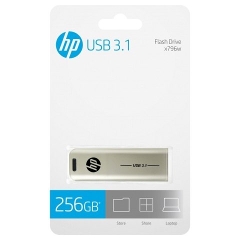 HP Inc. Pendrive 256GB USB 3.1 HPFD796L-256 HP Inc. Pendrive 256GB USB 3.1 HPFD796L-256