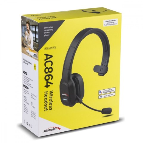 Audiocore Słuchawki Bluetooth call center AC864 Audiocore Słuchawki Bluetooth call center AC864