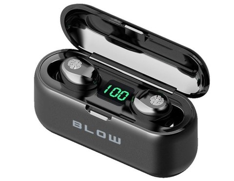 BLOW Słuchawki Earbuds BTE200 czarne BLOW Słuchawki Earbuds BTE200 czarne