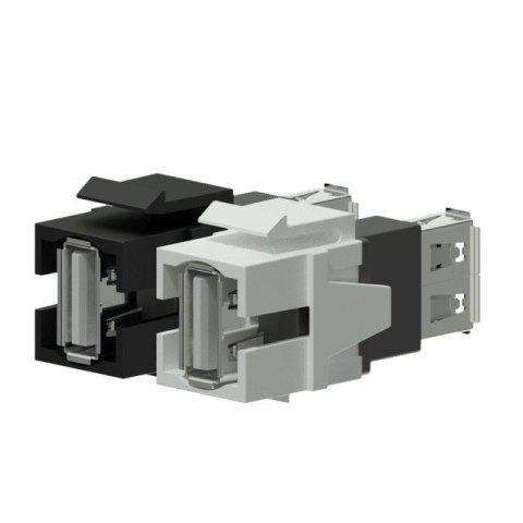 PROCAB Adapter Keystone USB 2.0 A-USB 2.0 A Czarny - VCK622/B PROCAB Adapter Keystone USB 2.0 A-USB 2.0 A Czarny - VCK622/B