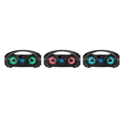 Defender Głośnik Bluetooth Beatbox 10W BT/FM/USB/TF/AUX Kolorowe podświetlenie