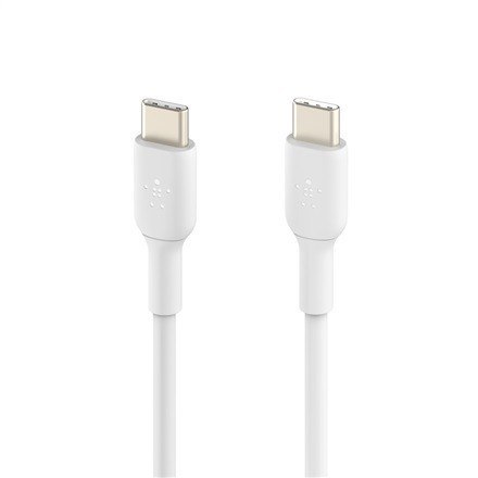 Belkin Kabel Booster Charge USB-C/USB-C PVC 2m, biały Belkin Kabel Booster Charge USB-C/USB-C PVC 2m, biały