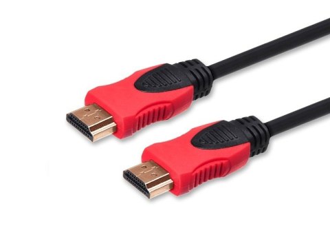 Savio Kabel HDMI (M) v2.0, 3m, miedź, czarny, złote końcówki, ethernet/3D, CL-96 Savio Kabel HDMI (M) v2.0, 3m, miedź, czarny, złote końcówki, ethernet/3D, CL-96