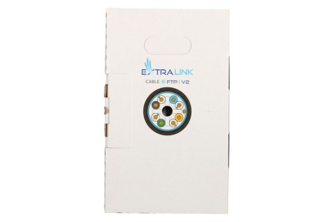 Extralink Kabel sieciowy CAT6 FTP zewnętrzny 305m
