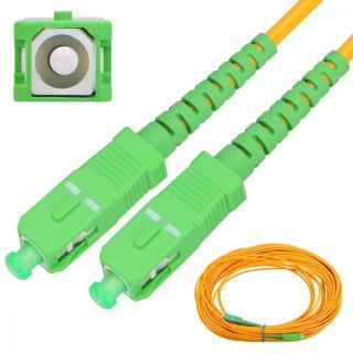 Extralink Patchcord SC/APC-SC/APC SM G.657A SIMPLEX 3.0mm 2m