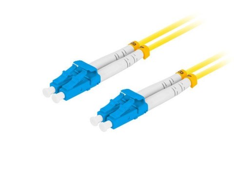 Lanberg Patchcord światłowodowy Sm Lc/Upc-Lc/Upc Duplex 3.0Mm 3M żółty Lanberg Patchcord światłowodowy Sm Lc/Upc-Lc/Upc Duplex 3.0Mm 3M żółty