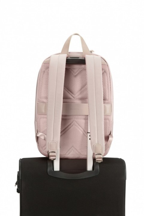 Samsonite Plecak na laptopa ECO WAVE 14.1 pudrowy róż