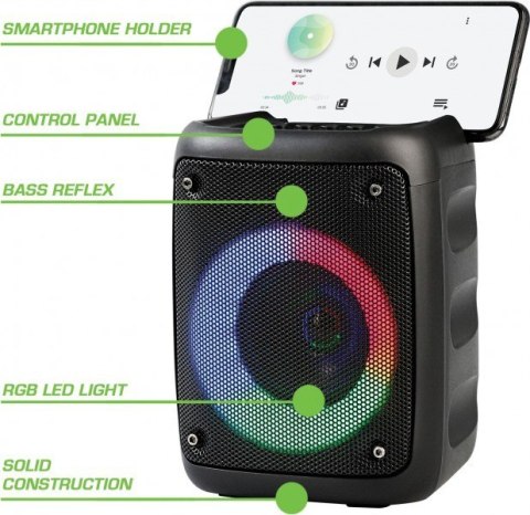 Rebeltec Przenośny głośnik Bluetooth STAGE 180 Rebeltec Przenośny głośnik Bluetooth STAGE 180