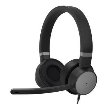Lenovo Zestaw słuchawkowy Go Wired ANC (czarny) 4XD1C99223