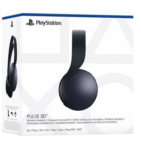 Sony Zestaw słuchawkowy bezprzewodowy PS5 PULSE czarny 3D Sony Zestaw słuchawkowy bezprzewodowy PS5 PULSE czarny 3D