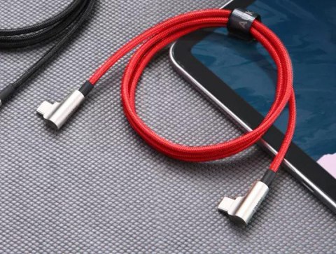 AUKEY CB-CMD37 Red OEM nylonowy kabel USB C - USB C | 1m | 3A | 60W PD | 20V