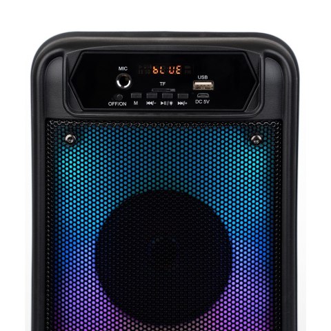 Media-Tech Głośnik FLAMEBOX UP MT3177 Bluetooth 5.0/FM/MP3/MicroSD/USB/RGB/RMS 14W/PMPO 600W