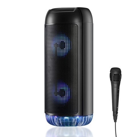 Media-Tech Głośnik PARTYBOX UNI BT MT3174 Bluetooth 5.0/Karaoke/FM/MP3/MicroSD/USB/AUX/LED/RMS 30W/PMPO 750W Media-Tech Głośnik PARTYBOX UNI BT MT3174 Bluetooth 5.0/Karaoke/FM/MP3/MicroSD/USB/AUX/LED/RMS 30W/PMPO 750W