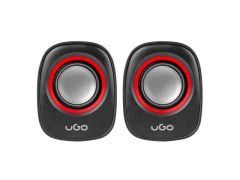UGo Głośniki 2.0 Tamu S100 Czerwone UGo Głośniki 2.0 Tamu S100 Czerwone