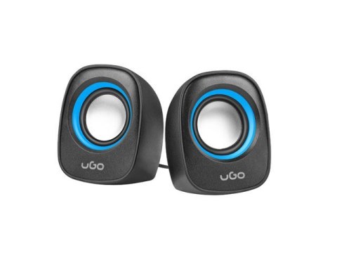 UGo Głośniki 2.0 Tamu S100 Niebieskie UGo Głośniki 2.0 Tamu S100 Niebieskie