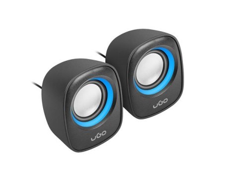 UGo Głośniki 2.0 Tamu S100 Niebieskie UGo Głośniki 2.0 Tamu S100 Niebieskie
