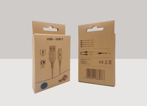 TB Kabel USB-USB C 1m.ekologiczny 2.0. 3A TB Kabel USB-USB C 1m.ekologiczny 2.0. 3A