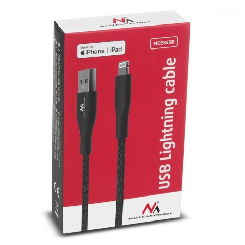 Maclean Kabel USB lightning MFI Apple MCE845B Maclean Kabel USB lightning MFI Apple MCE845B