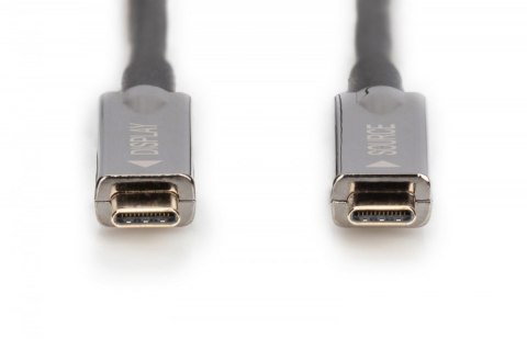 Digitus Kabel połączeniowy hybrydowy AOC USB 3.1 Typ C/USB Typ C 4K 60Hz 15m Digitus Kabel połączeniowy hybrydowy AOC USB 3.1 Typ C/USB Typ C 4K 60Hz 15m