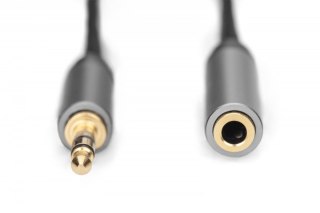 Digitus Kabel przedłużający audio MiniJack Stereo Typ 3.5mm/3.5mm M/Ż nylon 3m
