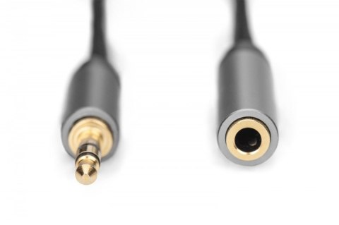Digitus Kabel przedłużający audio MiniJack Stereo Typ 3.5mm/3.5mm M/Ż nylon 3m Digitus Kabel przedłużający audio MiniJack Stereo Typ 3.5mm/3.5mm M/Ż nylon 3m