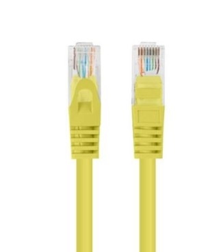 Lanberg Patchcord kat.5e UTP 1m żółty 10-pak PCU5-20CC-010