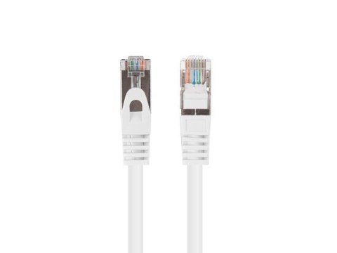 Lanberg Patchcord kat.6 FTP 0.5M 10-pack fluke passed biały Lanberg Patchcord kat.6 FTP 0.5M 10-pack fluke passed biały