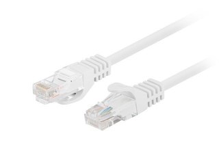 Lanberg Patchcord kat.6 UTP 0.25M 10-pack fluke passed biały