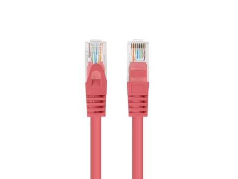 Lanberg Patchcord kat.6 UTP 1M 10-pack fluke passed czerwony Lanberg Patchcord kat.6 UTP 1M 10-pack fluke passed czerwony