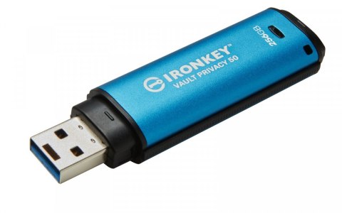 Kingston Pendrive 256GB IronKey Vault Privacy 50 AES-256 FIPS-197 Kingston Pendrive 256GB IronKey Vault Privacy 50 AES-256 FIPS-197
