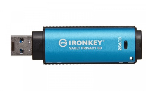 Kingston Pendrive 256GB IronKey Vault Privacy 50 AES-256 FIPS-197 Kingston Pendrive 256GB IronKey Vault Privacy 50 AES-256 FIPS-197