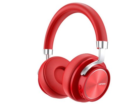 Lenovo Słuchawki nauszne Bluetooth HD800 Czerwone Lenovo Słuchawki nauszne Bluetooth HD800 Czerwone