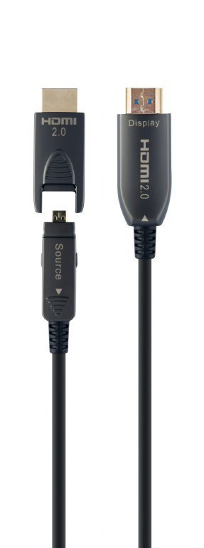 Gembird Kabel AOC High Speed HDMI with ethernet 20 m z adapterem D/A Gembird Kabel AOC High Speed HDMI with ethernet 20 m z adapterem D/A