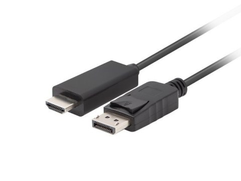 Lanberg Kabel DisplayPort (M) V1.1 -> HDMI (M) 3m czarny Lanberg Kabel DisplayPort (M) V1.1 -> HDMI (M) 3m czarny