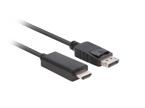 Lanberg Kabel DisplayPort (M) V1.1 -> HDMI (M) 3m czarny Lanberg Kabel DisplayPort (M) V1.1 -> HDMI (M) 3m czarny
