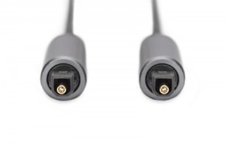 Digitus Kabel audio optyczny Toslink 2.2mm/Toslink 2.2mm M/M aluminium, 3m
