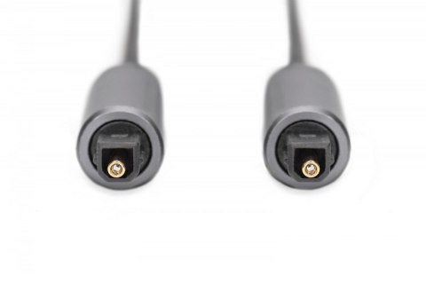 Digitus Kabel audio optyczny Toslink 2.2mm/Toslink 2.2mm M/M aluminium, 3m Digitus Kabel audio optyczny Toslink 2.2mm/Toslink 2.2mm M/M aluminium, 3m
