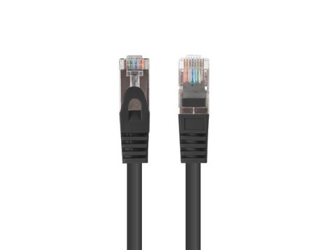 Lanberg Patchcord kat.6 FTP 1m czarny 10-pak fluke passed Lanberg Patchcord kat.6 FTP 1m czarny 10-pak fluke passed
