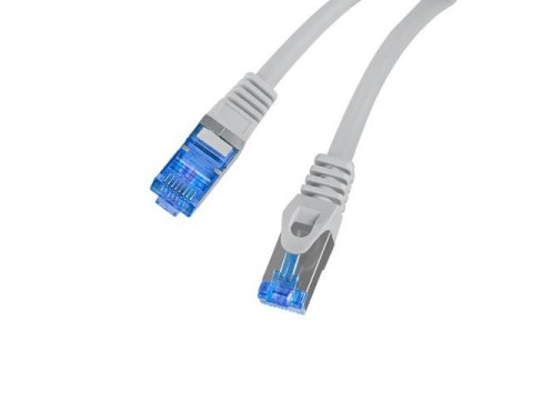 Lanberg Patchcord kat.6a S/FTP LSZH CCA 0.25m szary fluke Lanberg Patchcord kat.6a S/FTP LSZH CCA 0.25m szary fluke
