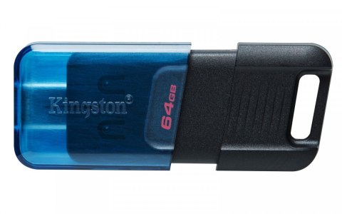 Kingston Pendrive 64GB DT80M 200MB/s USB-C 3.2 Gen1 Kingston Pendrive 64GB DT80M 200MB/s USB-C 3.2 Gen1