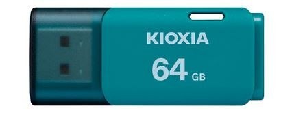 Kioxia Pendrive Hayabusa U202 64GB USB 2.0 Aqua Kioxia Pendrive Hayabusa U202 64GB USB 2.0 Aqua