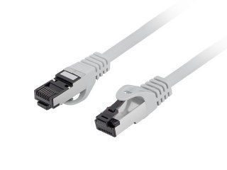 Lanberg Patchcord kat.8.1 S/FTP CU LSZH CU 1m fluke passed szary
