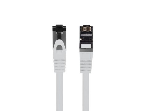 Lanberg Patchcord kat.8.1 S/FTP CU LSZH CU 1m fluke passed szary Lanberg Patchcord kat.8.1 S/FTP CU LSZH CU 1m fluke passed szary
