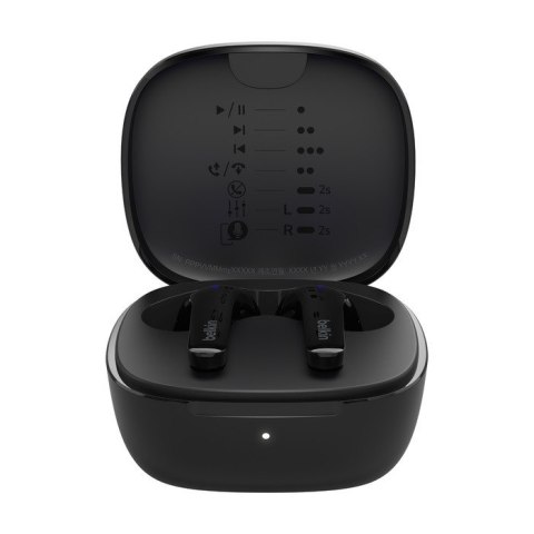 Belkin Słuchawki Soundform Motion TWS czarne Belkin Słuchawki Soundform Motion TWS czarne