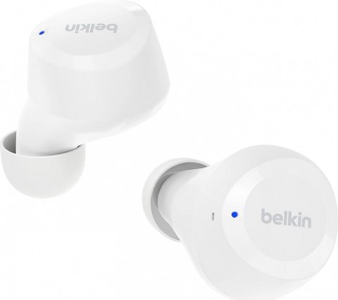 Belkin Słuchawki bezprzewodowe Soundform Bolt TWS białe Belkin Słuchawki bezprzewodowe Soundform Bolt TWS białe