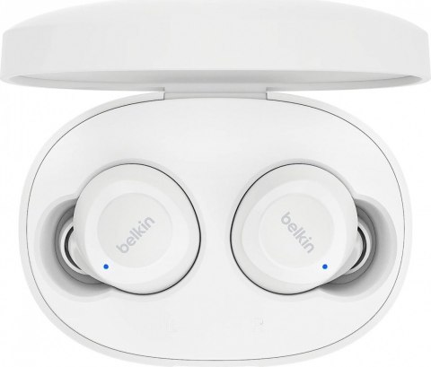 Belkin Słuchawki bezprzewodowe Soundform Bolt TWS białe Belkin Słuchawki bezprzewodowe Soundform Bolt TWS białe