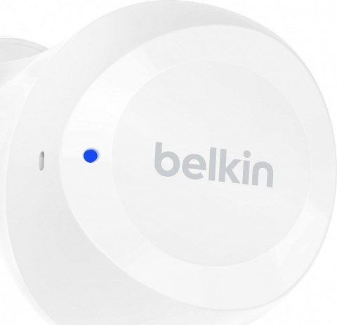 Belkin Słuchawki bezprzewodowe Soundform Bolt TWS białe Belkin Słuchawki bezprzewodowe Soundform Bolt TWS białe