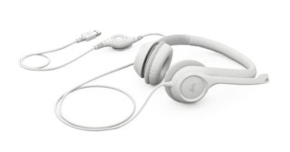 Logitech Zestaw słuchawkowy H390 Off-White 981-001286
